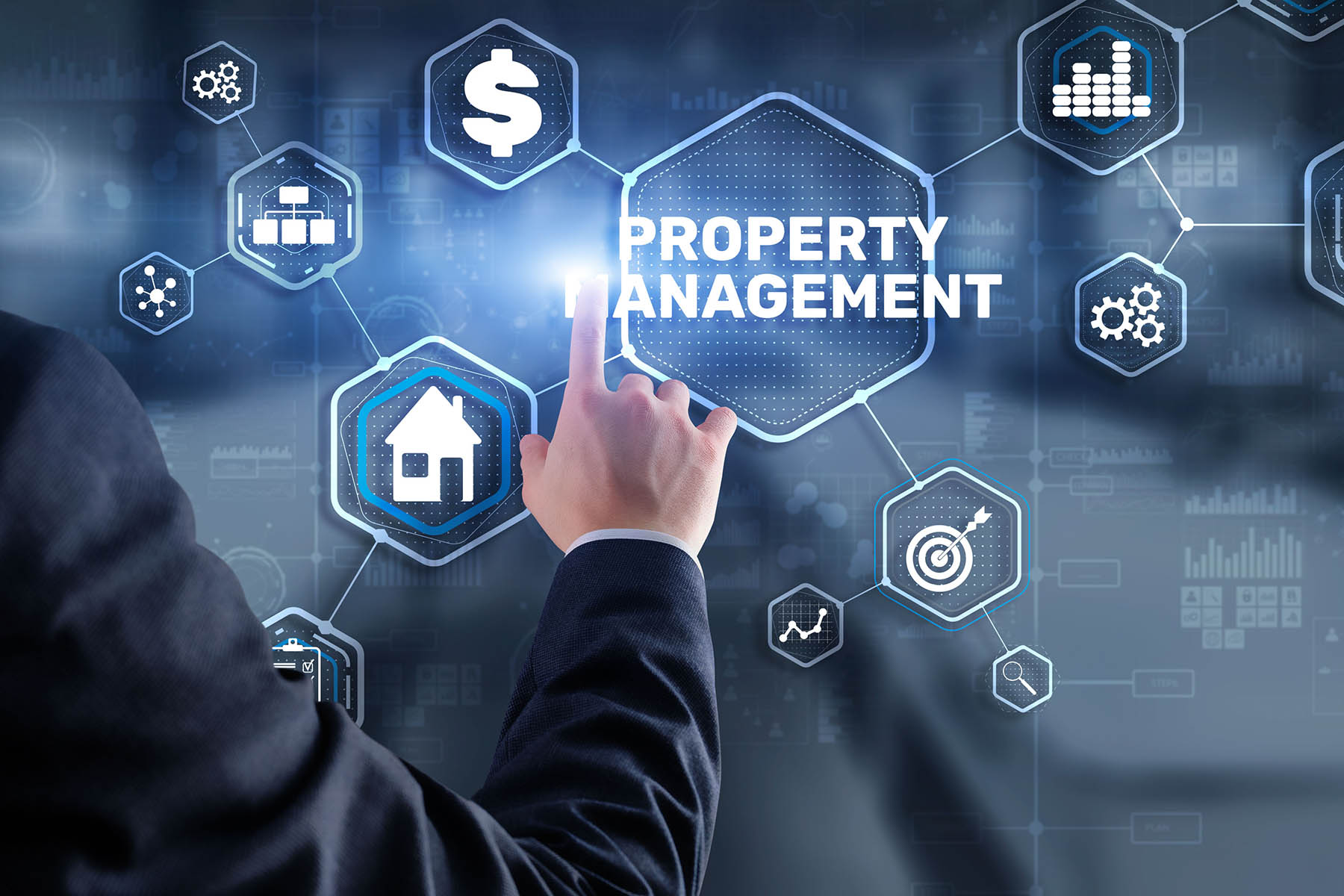 Property management. Maintenance and oversight of real estate and physical property